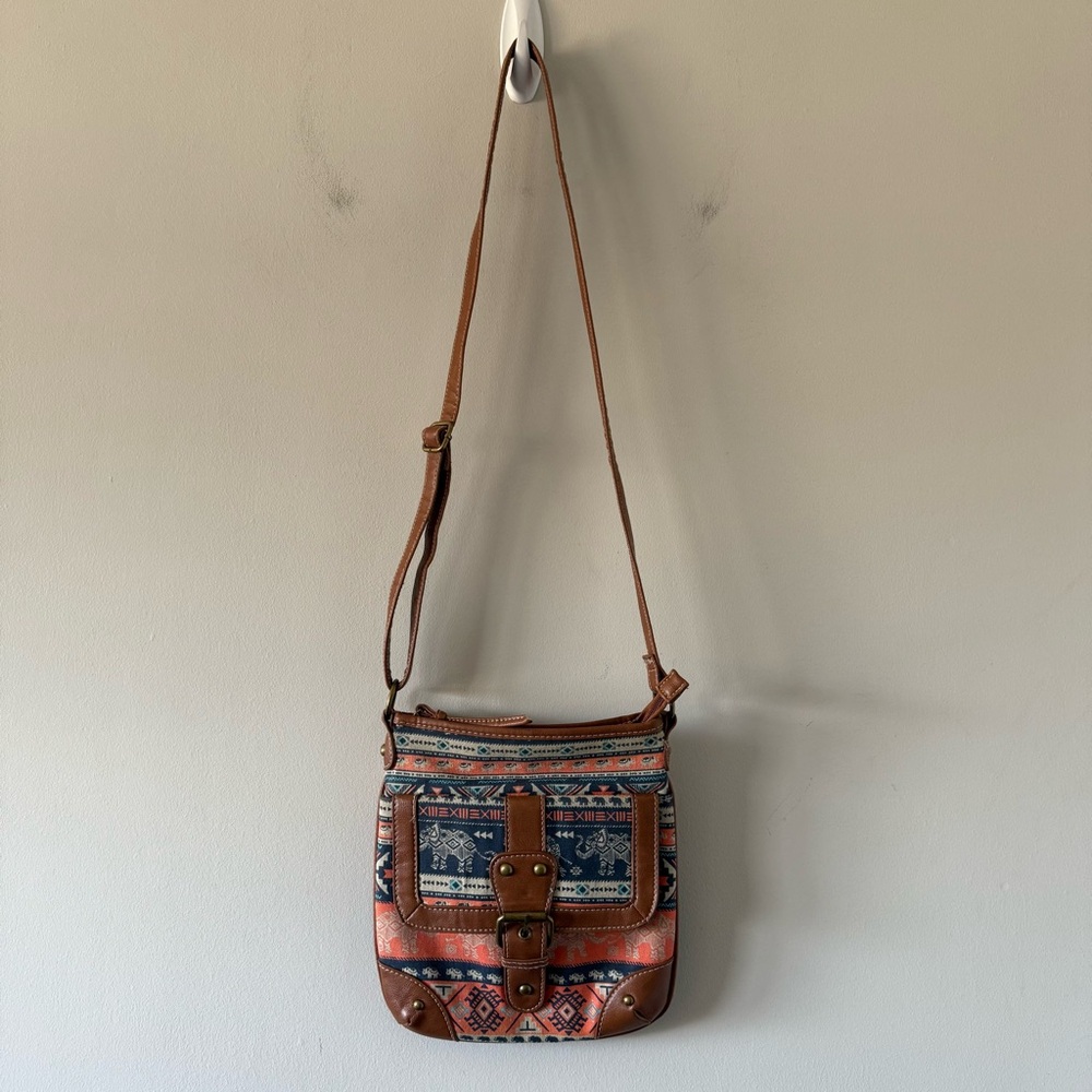 Boho Hippie Hipster Artist Beatnik Artsy Exotic Festival Cross Body Purse‎ Bag